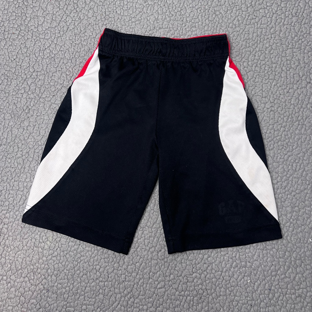 Gap Kids Black Red And White Athletic Shorts Little Boys Size Small